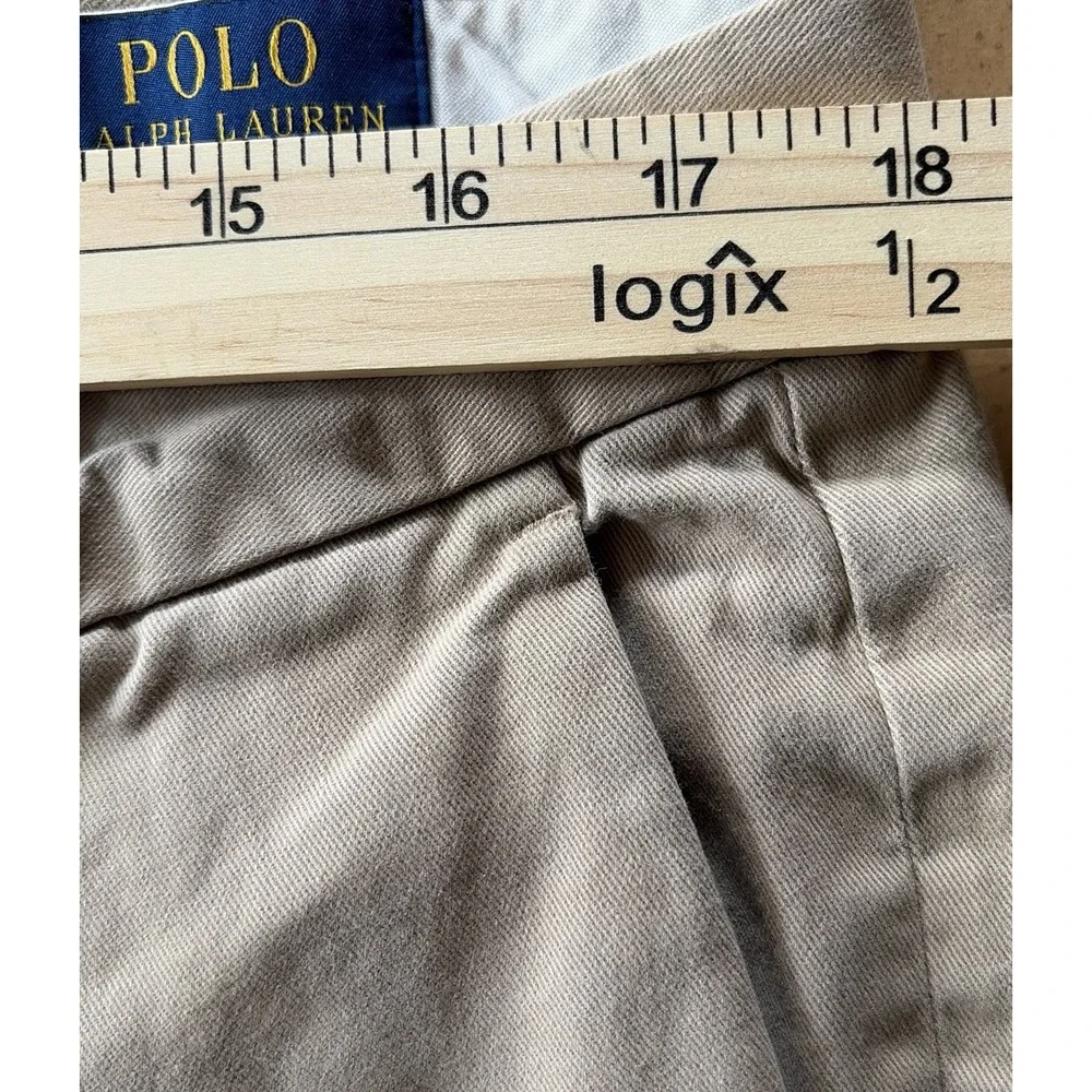 Polo Ralph Lauren Chinos Embroidered Crest & Shield Design Classic Fit 36x32